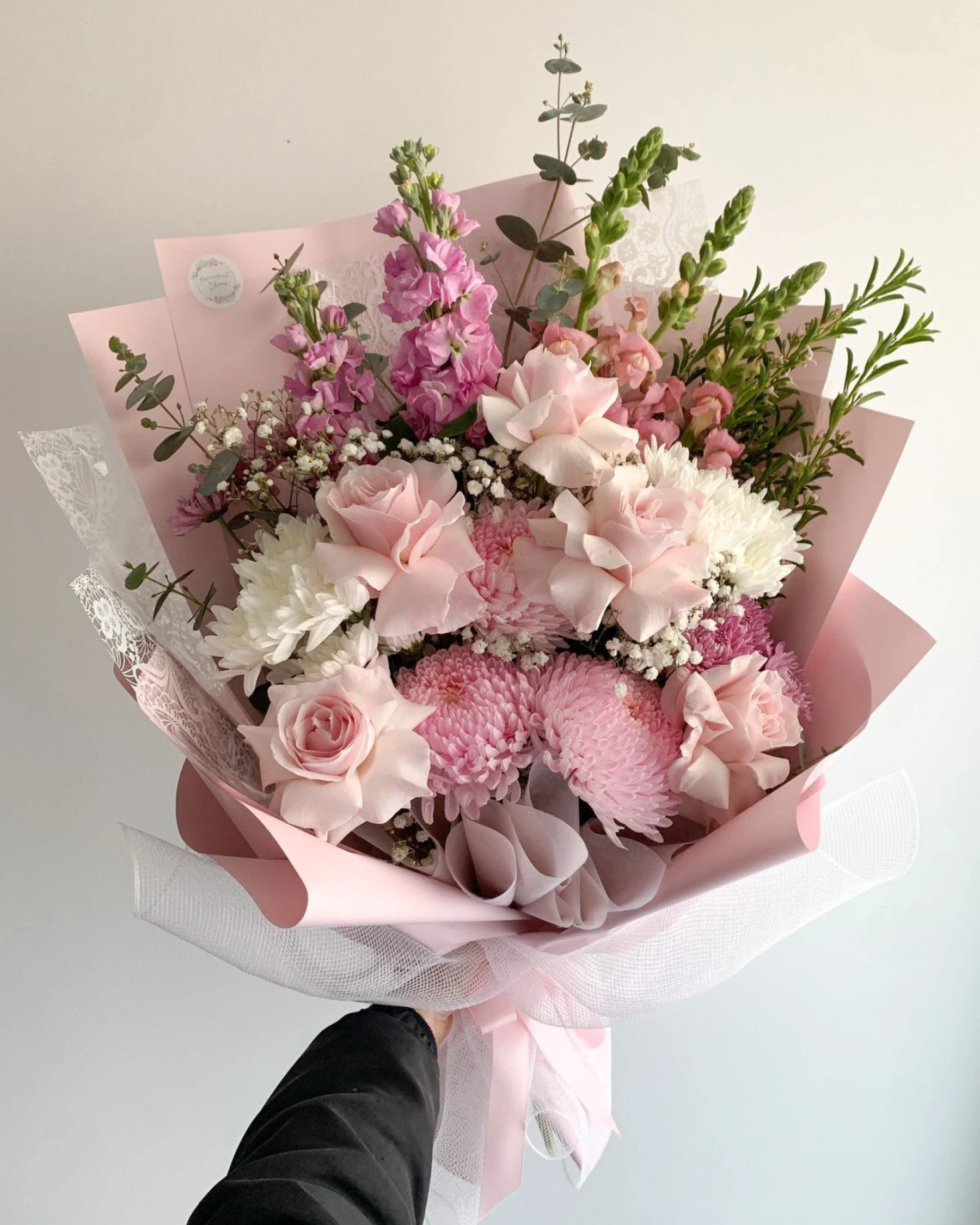 Фото букета Розовый фарфор 1