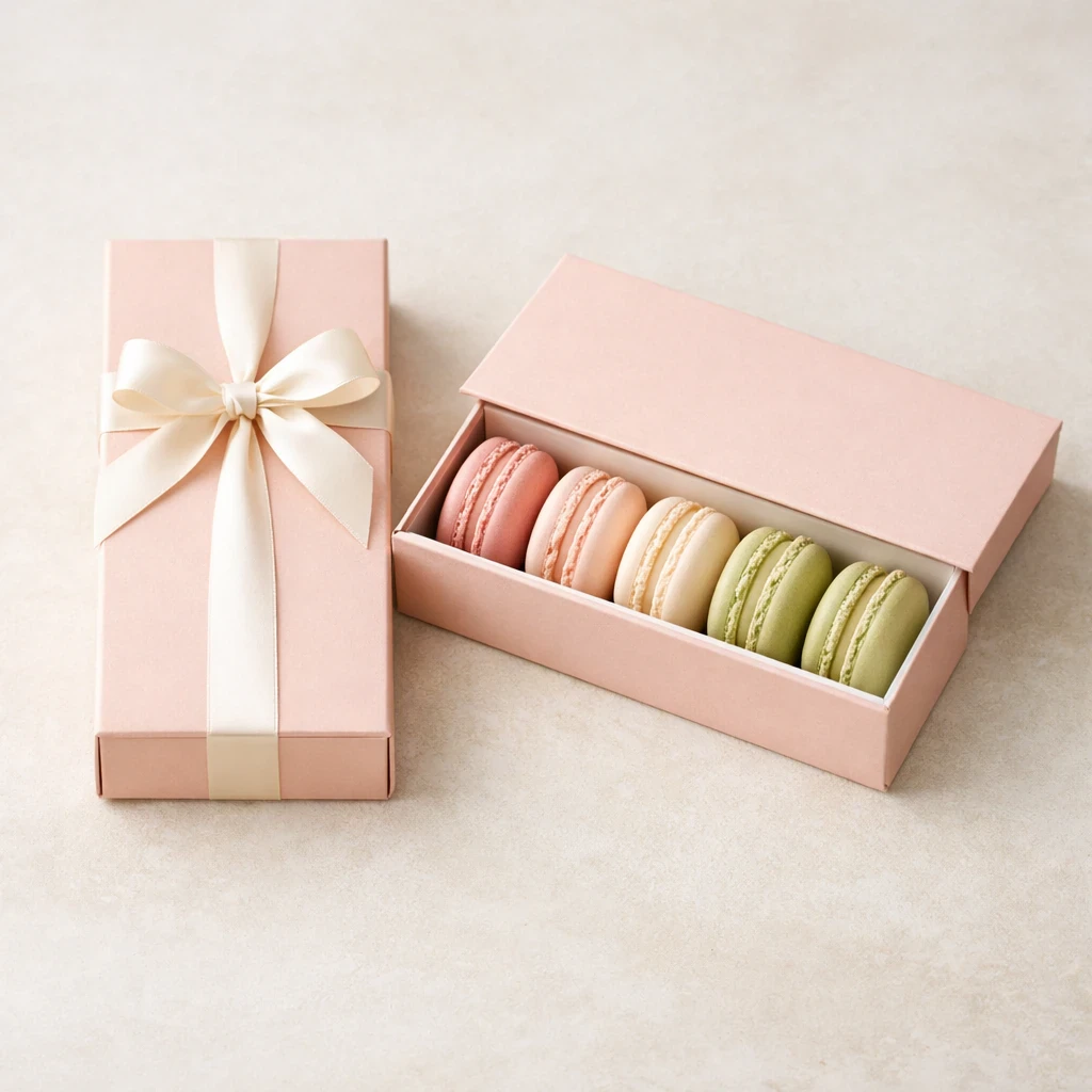 Дополнение Коробка макаронс